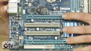 Gigabyte GAH55MS2H Motherboard [upl. by Krute]