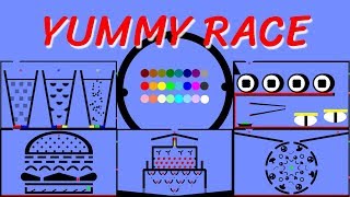 24 Marble Race EP 3 Yummy Race [upl. by Llewellyn]