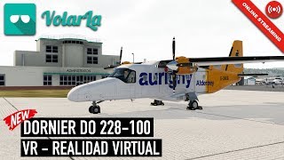 VR EN VIVO VIRTUAL REALITY XPLANE 11  CARENADO DO 228100  NORCAL PILOTEDGE OCULUS RIFT [upl. by Nnov21]