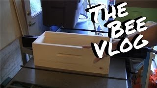 DIY Hive 5frame Medium Nucs  Bee Vlog 121  Nov 23 2013 [upl. by Rekyr249]