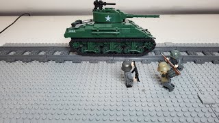 Lets build battle in Normandy DDay 24  Lego WW2 moc [upl. by Moth]