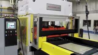 Video Archives Cutting Luxury Vinyl Tiles  SCHWABE SR 180 Straight Ram Beam Press [upl. by Noli]