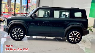 2025 AllNew Chery iCar EQ3 King The Performance OffRoad Best Premium Car Interior Exterior [upl. by Melcher]