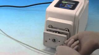 how to load peristaltic pump head DG2avi [upl. by Ilise]