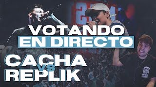 ¿MERECÍA MÁS CACHA VOTANDO EN DIRECTO CACHA VS REPLIK FMS ARGENTINA J01 BY KAPO 013 EPICARDO [upl. by Bora]