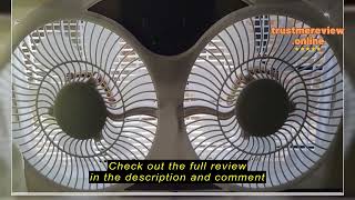 Review Craig Dual Window Fan with Reversible Airflow  Perfect Window Fans for Home Bedroom Exhaust [upl. by Jarek]