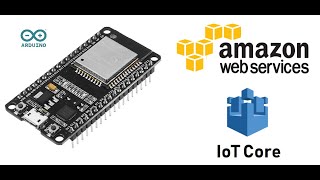 ESP32 kết nối với AWS IoT Core  Arduino IDE  2019  AWS 1 [upl. by Morganne]