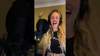 Halestorm  I Get Off Vocal Cover by Mecia Holden of Circadia femalefronted metal halestorm [upl. by Goraud]