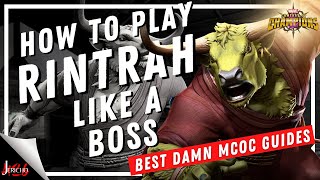 How to Play Rintrah MCOC Champion Guide [upl. by Reiche818]