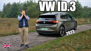 Volkswagen ID 3 Pro S 2023 facelift  Any Improvements ENG  Test Drive and Review [upl. by Jacquelin]