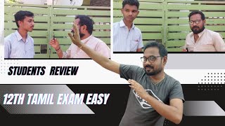 12th Tamil Examstudents honest reviewpublic exam 2024 [upl. by Rosenkranz]