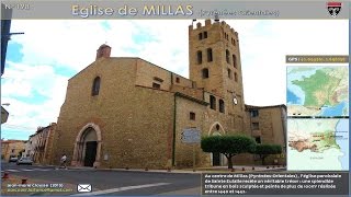 Eglise de Millas  Pyrénées Orientales 66 [upl. by Epoillac]