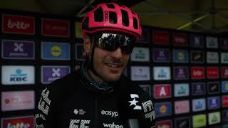 Alberto Bettiol  Interview at the start  Ronde van Vlaanderen  Tour of Flanders 2024 [upl. by Assenar188]