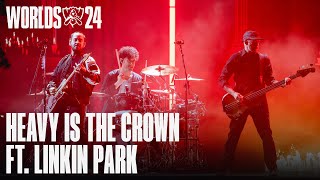 Linkin Park  Heavy Is The Crown  Worlds 2024 Finals Opening Ceremony Presented by Mastercard [upl. by Yelrebmik]