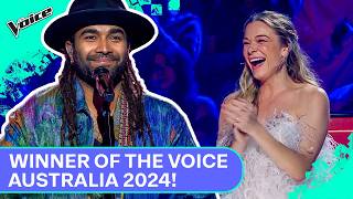 Reuben de Melos WINNER PERFORMANCE on The Voice Australia 2024 [upl. by Caswell]