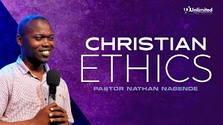 CHRISTIAN ETHICS  Pastor Nathan Nabende  Devotion Unlimited Youth Service 003 [upl. by Dugas]