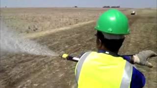 Hydroseeding Mix amp Spray [upl. by Bryanty]