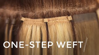 ONESTEP WEFT EXTENSIONS  The Hair Shop [upl. by Rivi]