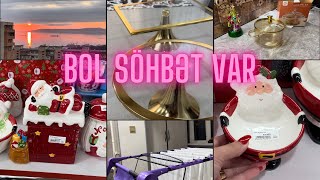 QIZIMIN ADINI QAYNANAM QOYDU🤱🏼BOL SÖHBƏTLİ VLOG✨YENİ ALDIĞIM QABLAR🛒 [upl. by Zubkoff]