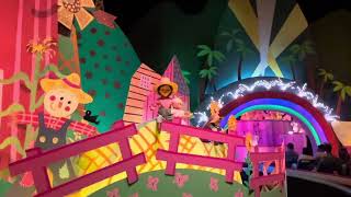 Its a Small World Attraction at Disneyland Full Ride Video in Anaheim California [upl. by Rysler506]