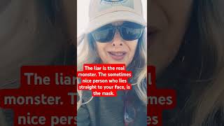 NARCISSIST LIES STRAIGHT TO YA FACE profiling liar behavior monster narcissist liarliar npd [upl. by Nihcas]