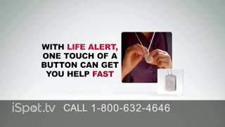 Life alert commercial get help fast Ispottv [upl. by Attener844]