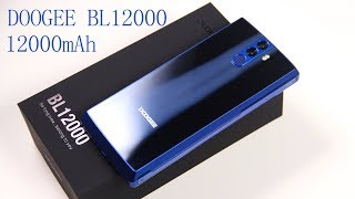 12000mAh  screen of 189 DOOGEE BL12000 Unboxing amp HandsOnAntutu Test Video [upl. by Geiger]