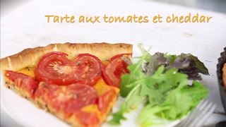 Recette tarte aux tomates et au cheddar [upl. by Rivkah689]