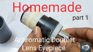 Homemade 2quot eyepiece 50mm achromatic lens⚙️🔭 [upl. by Norym]