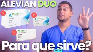 ALEVIAN DUO PARA QUE SIRVE  3 COSAS  MEDICAMENTOS [upl. by Ekyt]