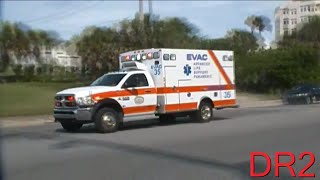 EVAC ALS Ambulance 35 Responding 62814 [upl. by Anirtik]