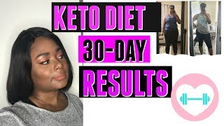 MY 30 DAY KETO RESULTS GREAT INFO FOR BEGINNERS  ddluvsbeauty [upl. by Baylor474]