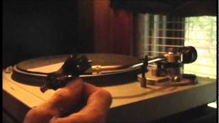 Technics SL D2 Turntable Tonearm Set Up [upl. by Niltiac486]