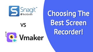 Free Snagit Alternative For Mac amp Windows  Snagit Vs Vmaker [upl. by Aldred]
