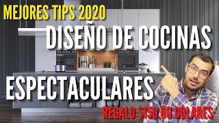 ✔️✔️Consejos para DISEÑO DE COCINAS espectaculares [upl. by Marala]