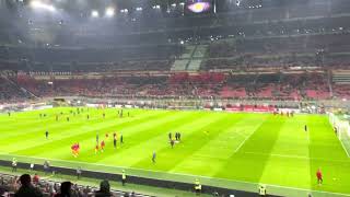 SAN SIRO  SETTORE 156 FILA 6 POSTO 14 MILANROMA  6 GENNAIO 2022 [upl. by Mitchel]