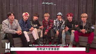 Eng Sub BTS greetings to Taiwan fans [upl. by Anitac]