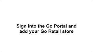 Moneris Go POS Retail  Sign in and add your store [upl. by Etrem945]