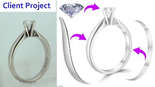 Ring Highend retouching tutorials jewelry retouching experts project 58 [upl. by Jeannette]