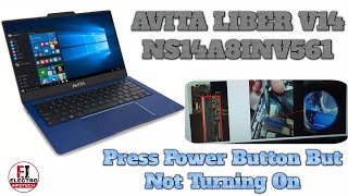 How to Fix  Any Laptop That Wont Turn On  No Power  AVITA LIBER V14 NS14A8INF561 [upl. by Coreen]