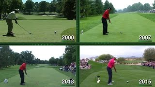 The evolution of Tiger Woods’ swing [upl. by Teerprug367]