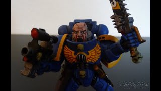 Sideshow Collectibles Warhammer 40000 Brother Amadeon of the Ultramarines Space Marine Statue [upl. by Glenden]