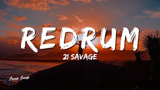 21 Savage  redrum Lyrics [upl. by Piers]