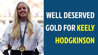 Keely Hodgkinson wins Olympic gold medal after a glorious 800m run  See Social Media Reactions [upl. by Eanram828]