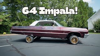 1964 Chevy Impala lowrider hitting switches [upl. by Romeon]