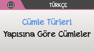 Cümle Türleri  Yapısına Göre Cümleler [upl. by Itram111]