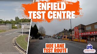 ENFIELD TEST ROUTE  HOE LANE  ENFIELD DRIVING TEST CENTRE INNOVA BUSINESS PARK [upl. by Adnilim]