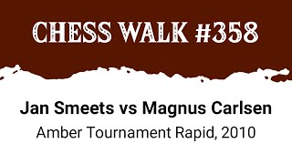 Jan Smeets vs Magnus Carlsen • Amber Tournament Rapid 2010 [upl. by Tufts]