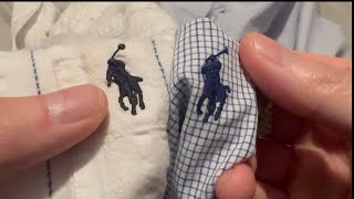 REAL RALPH LAUREN SHIRT VS FAKE RALPH LAUREN SHIRT  TOP RED FLAGS TO LOOK FOR [upl. by Lirrad]