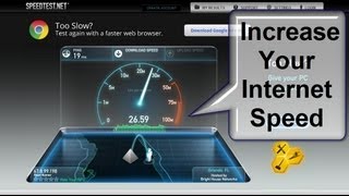 How To Increase Your Internet Speed  Google Chrome Speed Test [upl. by Nnarefinnej]